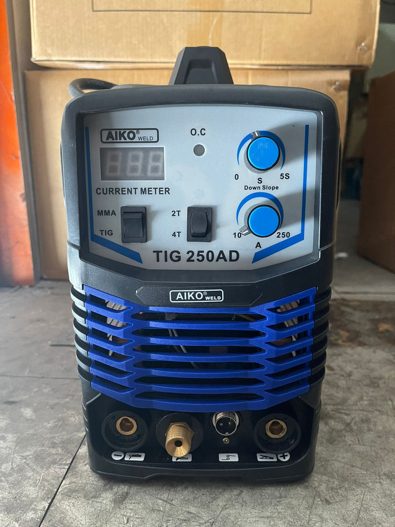 Aiko TIG250AD 110/220V Come With 8m TIG26 Torch+3m Welding Cable+3m Ea