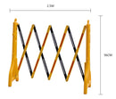 Aiko Yellow & Black 2.5m Plastic Portable Expandable Barricade | Model : GATE-7610 Safety Barrier Aiko 