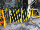 Aiko Yellow & Black 3-Tier Expandable Metal Gate without wheel | Model : GATE-7614 - Aikchinhin
