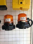 Aiko Yellow LED Revolving Warning Light with Magnetic Base | Model : RL-77 | Type : With On/off Switch or With Car plug - Aikchinhin