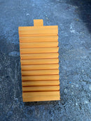 Aiko Yellow Rubber Wheel Choke | Model : RWC-YL Wheel Chock Aiko 