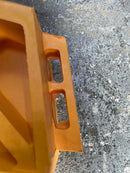 Aiko Yellow Rubber Wheel Choke | Model : RWC-YL Wheel Chock Aiko 