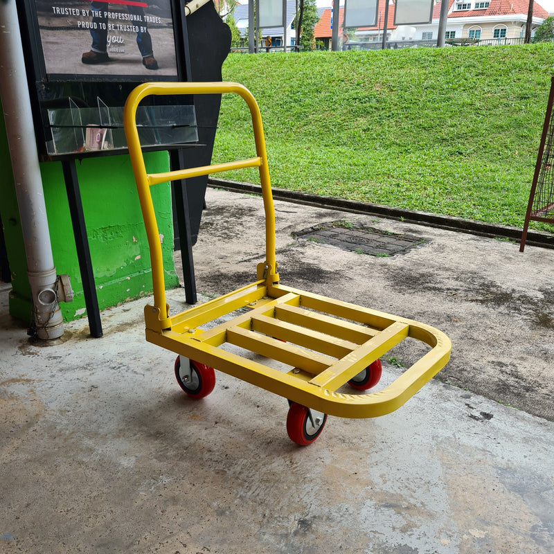 Aiko Yellow Steel Trolley | Load Capacity : 300Kg / 500Kg | Model : TRL-AK-S Trolley Aiko 