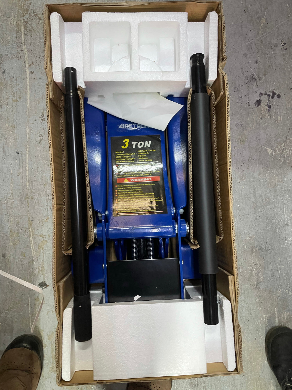 Aiko ZD22031 Low Profile Long Floor Car Jack with 3 & 3.5 Ton | Model