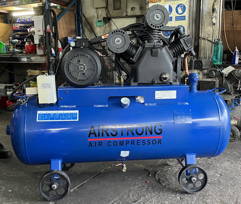 Airstrong 10Hp 300L 415V 2Stage Piston | Model : ASJ100-300T Air Compressor Airstrong 