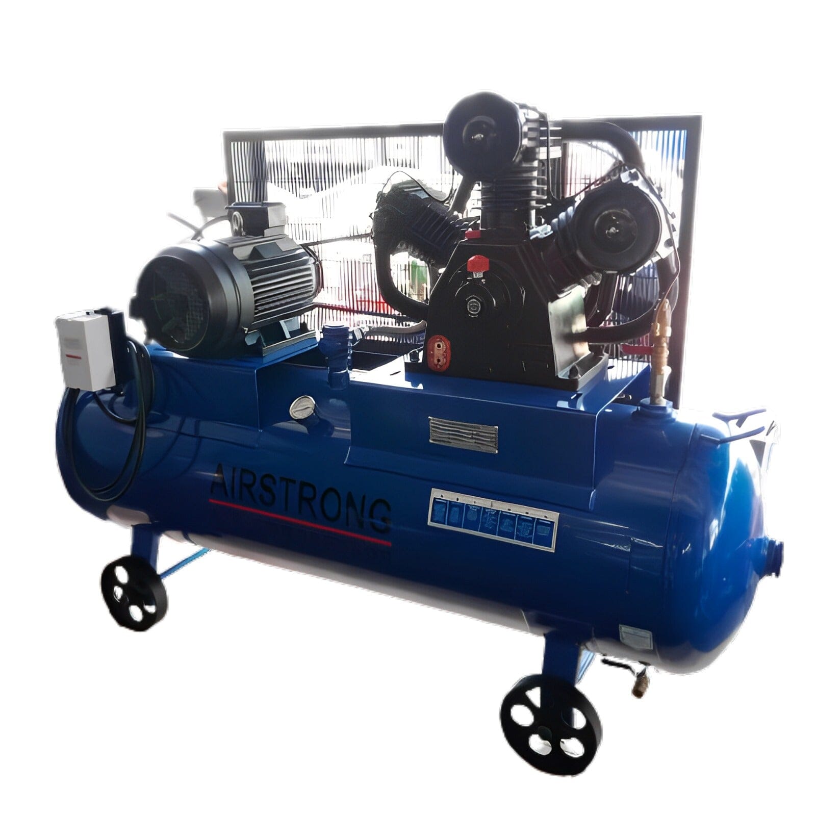 Kompressor Strong AIRSTRONG 10HP 400L 2 Stage 3Phase (415V) 12 Bar Air Compressor | Mode
