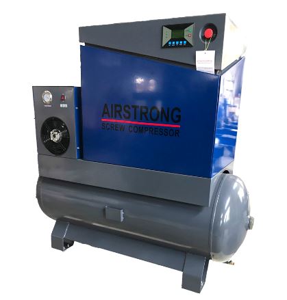 Airstrong 10HP Screw Compressor W/ASME | Model : A-KSAMTD10A Air Compressor Airstrong 