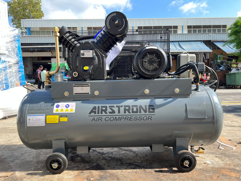 Airstrong 10HP Type 30 2 Stages 12 Bar Air Compressor | Model : A-H100 Air Compressor AIRSTRONG 