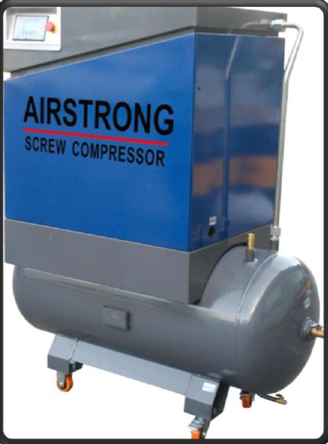 Airstrong 15Hp 12.5Bar 500L Asme Screw | Model : A-KSAMT15HP-12 Asme Screw Airstrong 