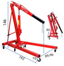 Airstrong 2 Tons Foldable Shop Crane | Model : AM-11241 Shop Crane Aiko 