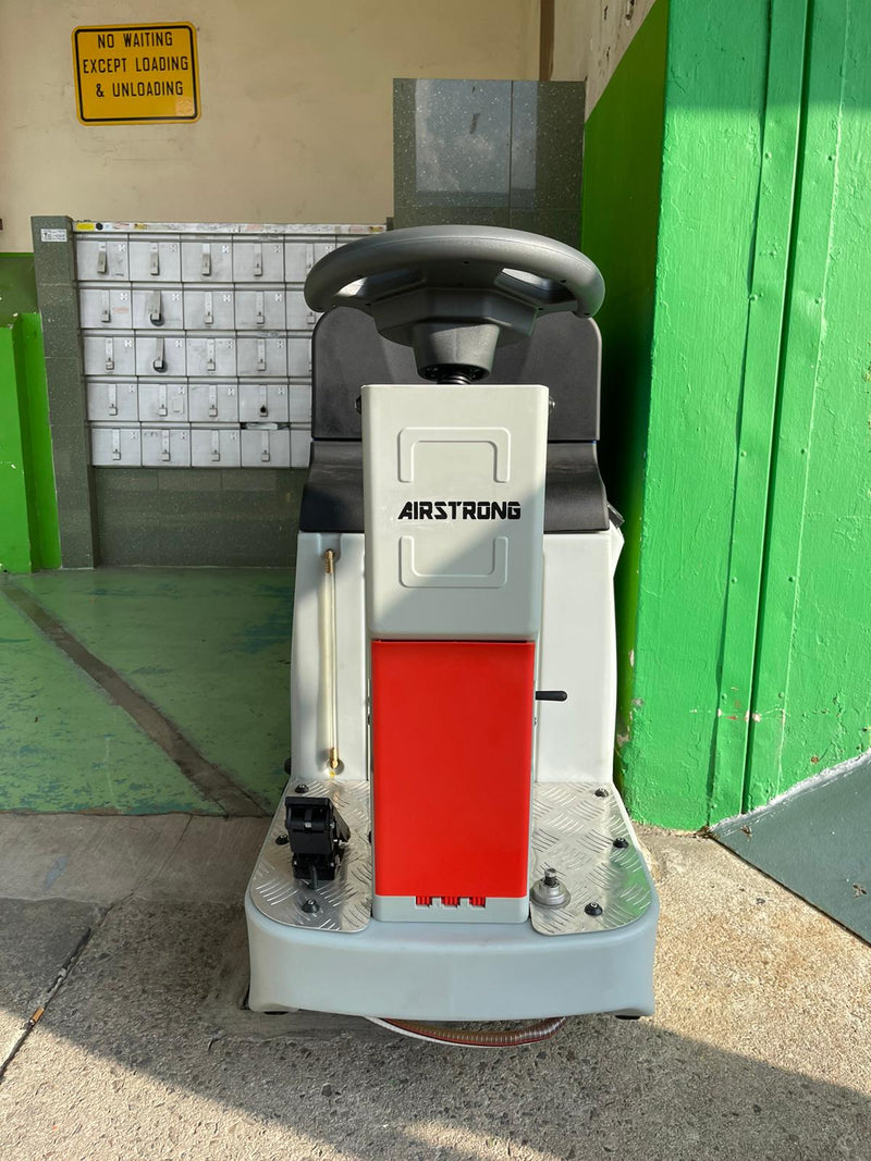 Airstrong 20" Single Brush Ride on Floor Scrubber / Drier Machine | Model : HT55B Floor Scrubber AIRSTRONG 