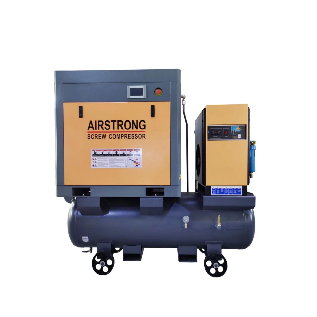 Kompressor Strong Airstrong 20HP 415V/50Hz 10 Bar 3 in 1 Screw Compressor with Tank & Ai
