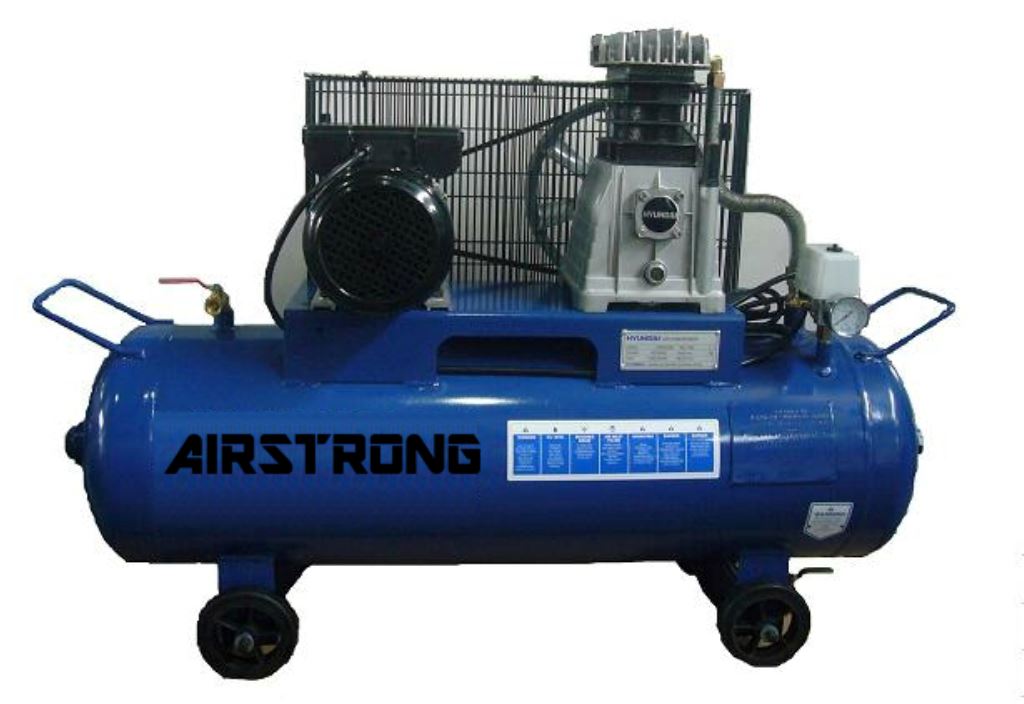 AIRSTRONG 2HP 100L 1STAGE 1PHASE ALUM AIR COMPRESSOR MODEL : ASSA20-10