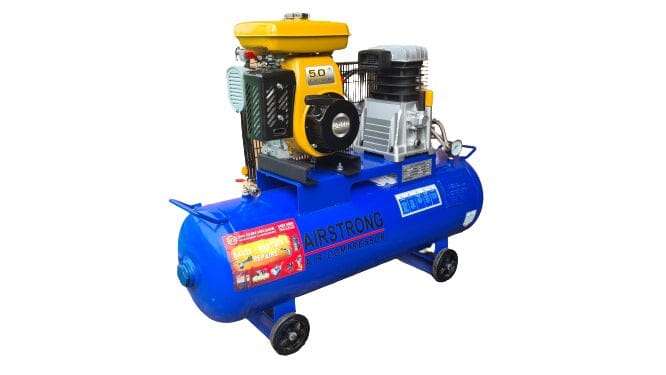 AIRSTRONG 3HP 100L Petrol Gasoline Engine Air Compressor Robin EY20 | Model : ASSA30-100R Air Compressor Airstrong 