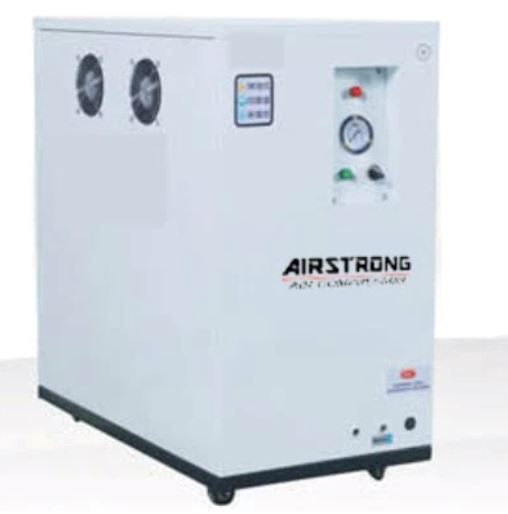 Airstrong 4Hp 50L 240V Oilless & Silent Box Air Compressor | Model : COF15-4050 (COF1500*2-50L) - Aikchinhin