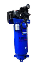 Airstrong 5.5hp 250L 12 Bar 2 Stage 3 Phase Vertical Air Compressor | Model : ASTS55-250V-5.5 Air Compressor Airstrong 