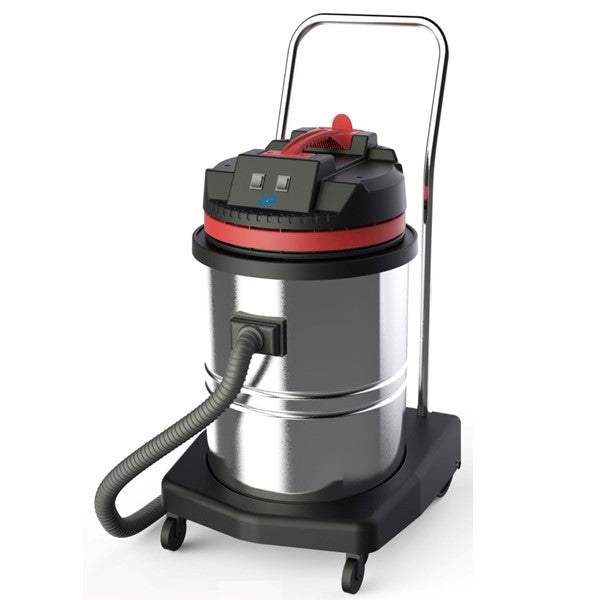 Airstrong 60L 2000W Dual Italy Motor Stainless Steel Wet & Dry Vacuum Cleaner | Model : VC-HT60-2 Wet & Dry Vacuum Cleaner AIRSTRONG 