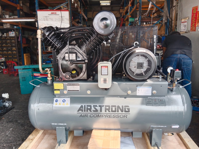 Airstrong 7.5hp ,230L , 415V Air Compressor Model : A-H75A Air Compressor AIRSTRONG 