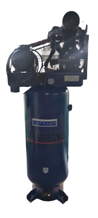 Airstrong 7.5hp 250L 12 Bar 2 Stage 3 Phase Vertical Air Compressor | Model : ASTS55-250V-7.5 Air Compressor Airstrong 