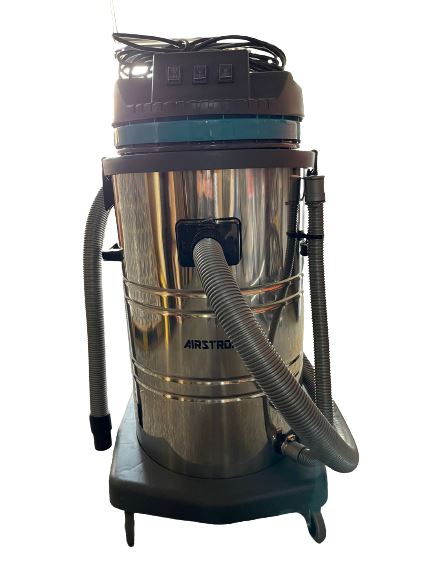 Airstrong 80L 3000W Triple Italy Motor Stainless Steel Wet & Dry Vacuum Cleaner | Model : VC-HT80-3 Wet & Dry Vacuum Cleaner AIRSTRONG 