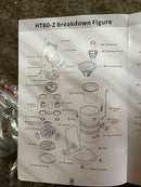 Airstrong 80L 3000W Triple Italy Motor Stainless Steel Wet & Dry Vacuum Cleaner | Model : VC-HT80-3 Wet & Dry Vacuum Cleaner AIRSTRONG 