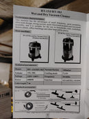 AIRSTRONG HT-15J Vacuum Cleaner Silent Stainless Steel Wet & Dry 15L 1000W | Model: VC-HT15J Vacuum Cleaner Airstrong 