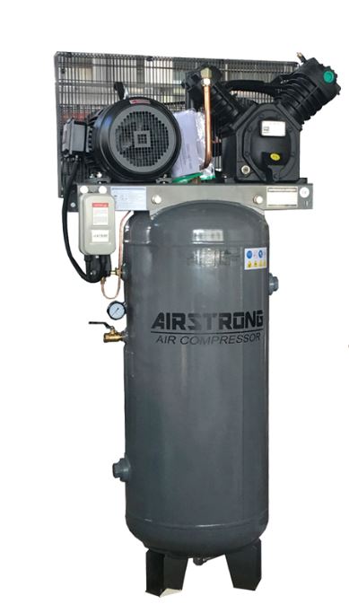 Airstrong Vertical 7.5Hp 220L 415V 175PSI Air Compressor | Model : A-V75 Air Compressor Airstrong 