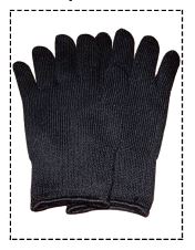 Am/Aiko Anti Cut Glove (4543) black size 10 (level 5) rougth | Model : GLOVE-AM4543B-R - Aikchinhin