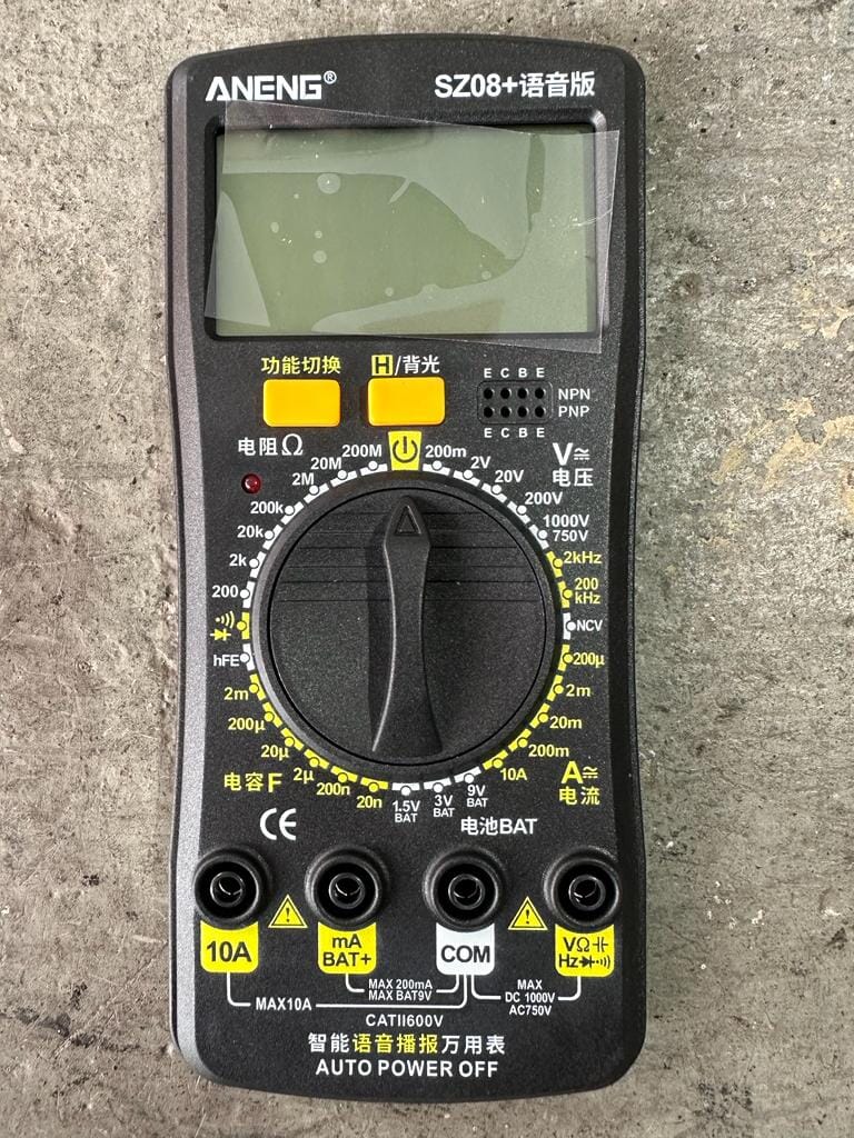 Aneng Clamp Multimeter 20A-500A | Model : METER-MT88A Digital multimeter Aneng 