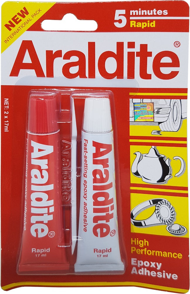Araldite Red Rapid 5 minutes High performance Epoxy Adhesive | Model : ARALDITE-RED - Aikchinhin