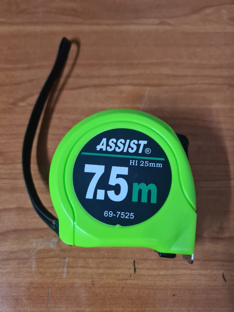Assist 5.0/7.5M Measuring Tape (7525) | Model : MT2-AS Measuring Tape Assist 7.5m 