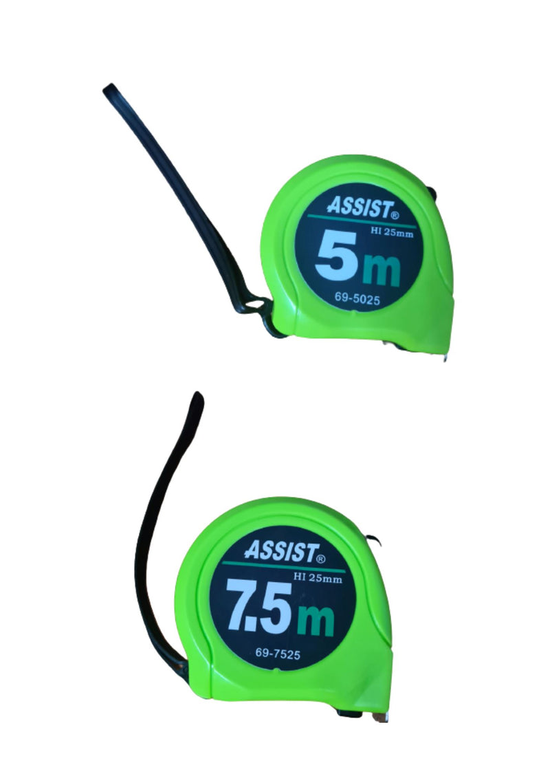 Assist 5.0/7.5M Measuring Tape (7525) | Model : MT2-AS Measuring Tape Assist 