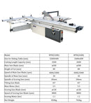 Auyu W9D-2.6 8FT (2.6m) Sliding Panel Table Saw (Aeroplane) comes with Dust Collector | Model : W9D-2.6 Aeroplane sliding panel Aiko 