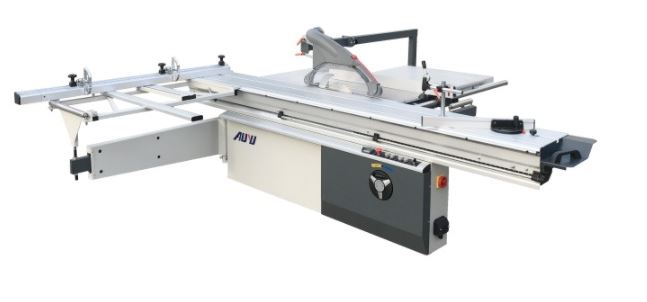 Auyu W9D-2.6 8FT (2.6m) Sliding Panel Table Saw (Aeroplane) comes with Dust Collector | Model : W9D-2.6 Aeroplane sliding panel Aiko 