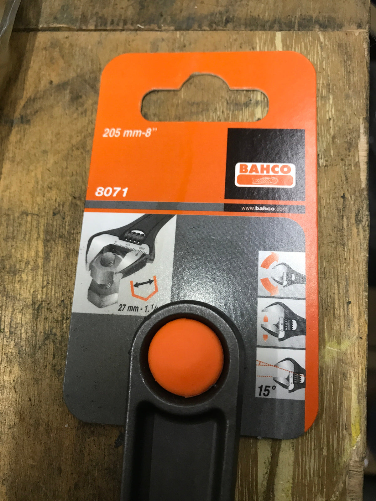 Bahco Adjustable Wrench 8071 8 Bahco Adjustable Wrench 8071 8