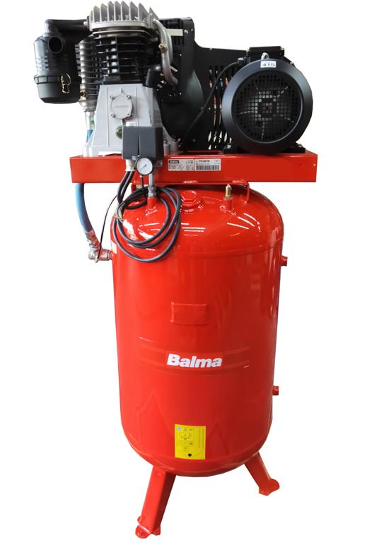 Balma 10Hp 270L 415V Vertical Air Compressor | Model : B70/270 VT10 Air Compressor Balma 