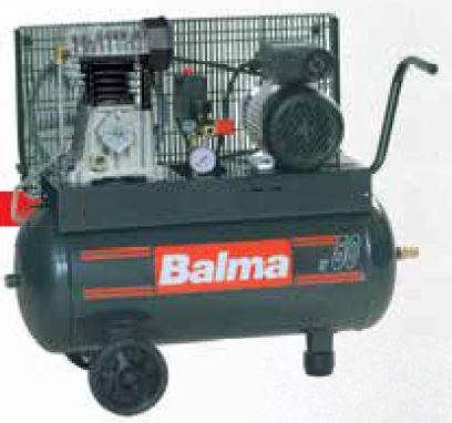 Balma 2Hp 50L 240V Air Compressor | Model : NS12/50 CM2 Air Compressor Balma 