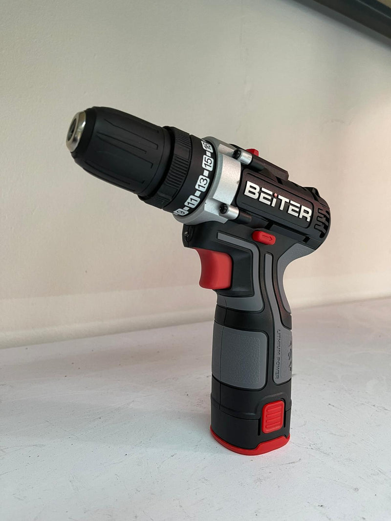 Beiter 16V 32 N.m Cordless Power Impact Driver Drill Two-Poexe Pack | Model : BT420-BTKIT05 Cordless Power Impact Driver Drill Beiter 