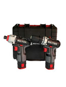 Beiter 16V Cordless Impact Driver Combo Kit + Cordless Drill W/2.0Ah | Model : BT420-BTKIT01 Cordless Impact Driver Baiter 