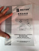 Beiter 20V Cordless Combo Kit | Model : BRH60-BTKIT02 Cordless Combo Kit Beiter 