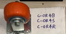 Best Run/OTS Orange PU Castor Wheel 4" 5" 6" 8" | Model : C-OR Castor Wheel OTS 