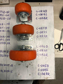 Best Run/OTS Orange PU Castor Wheel 4" 5" 6" 8" | Model : C-OR Castor Wheel OTS 