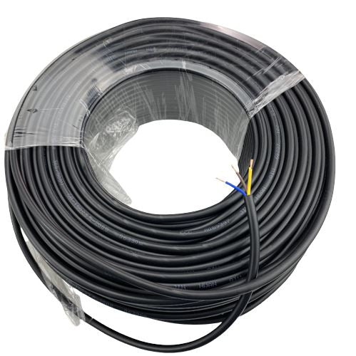 Black PVC Cable 3C x 110(2.5) 35m (Per Roll) | Model : CAB-B3110 PVC Cable Aiko 