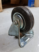 Black Rubber Castor 3", 4", 5 , 6", 8"Model : C-11 | Type : Swivel , Brake or Rigid Castor Wheel Aiko 4" Rigid 