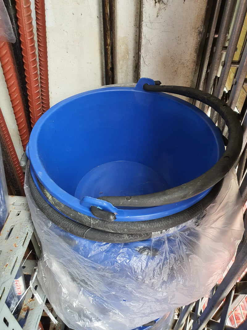 Blue Cement Pail (Bucket) with PVC Handle-SB | Model : PAIL-BL Cement Pail Aikchinhin 