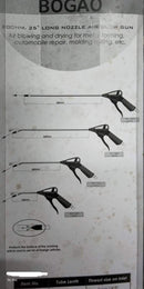 Bogao 300Mm Bent Air Blow Gun | Model : AD-BG1-300A Air blow gun Bogao 