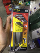 Bondhus 1/16-3/8" 13Pc Chrome Allen Key Set | Model : 006-004-16937 (16937) Allen Key Set Bondhus 