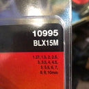 Bondhus 3-10Mm 15Pc Black Allen Key Set | Model : 006-004-10995 (10995) Allen Key Set Bondhus 