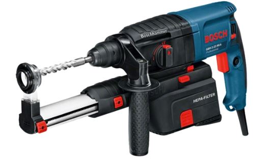 BOSCH ROTARY HAMMER (GBH2-23REA) VACCUM2KG 23MM 710W WITH DUST EXTRACTION1.5% - Aikchinhin