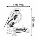 Bosch GCM 10 MX Mitre Saw Professional | Model : B-GCM10MX Mitre Saw BOSCH 